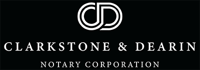 Clarkstone & Dearin Notaries Public logo
