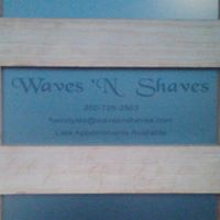 Waves & Shaves Unisex Hair Salon logo
