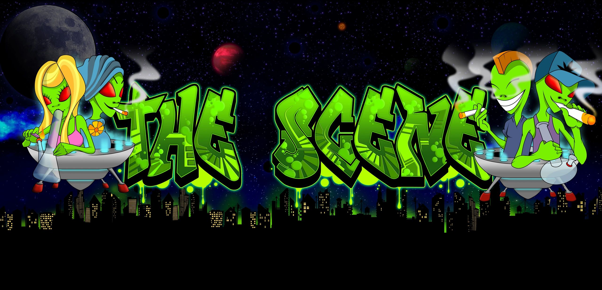 Scene Smokers Outlet The logo