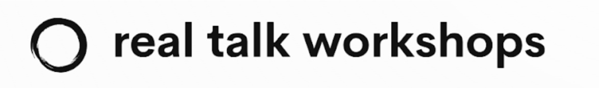 real talk workshops logo