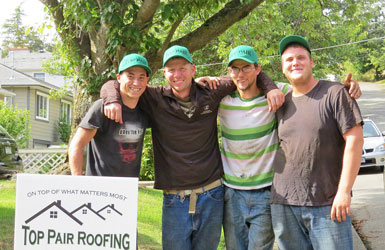 Top Pair Roofing logo
